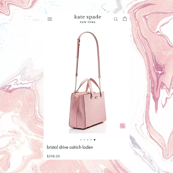 ♠️•kate spade•♠️ Bristol Drive Ostrich•LIKE NEW• - Picture 15 of 16